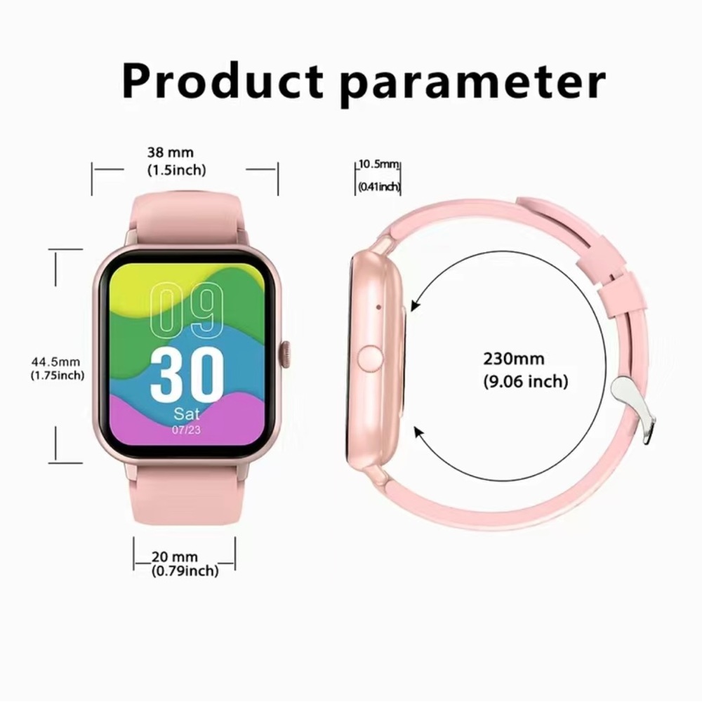 Bluetooth Smart Watch with Full Touch Screen and Hands-Free Calling
